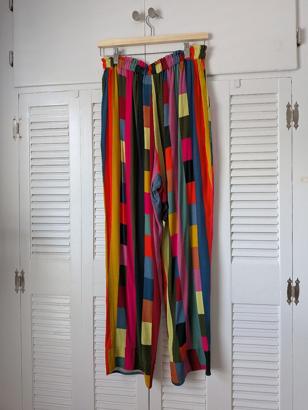 Farm Rio Colorblock Pants - Picture 4 of 5